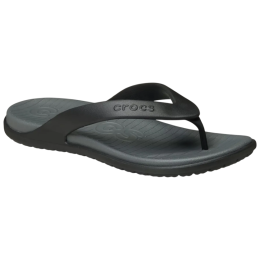 Japonki męskie Crocs Coast Flip czarny/szary Black/Slate Grey