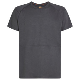 Męska koszulka Icebreaker M Mer 200 Waffle Elevation SS Tee szary Obsidian