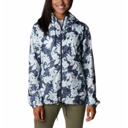 Kurtka damska Columbia Flash Forward Printed Windbreaker niebieski Nocturnal Lakeshore Floral Print