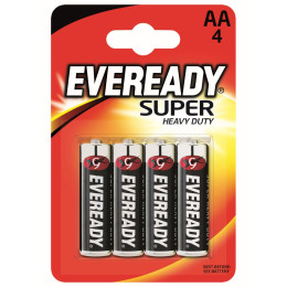Baterie Energizer Eveready super AA/4pack czarny