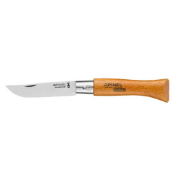 Nóż składany Opinel N°05 Carbon natural