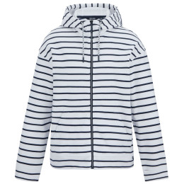 Bluza damska Regatta Bayletta Hoody biały/niebieski Wht/NvyStrpe