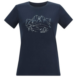 Koszulka damska Regatta Womens Fingal Stretch ciemnoniebieski Navy