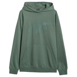 Męska bluza 4F Sweatshirt M1980 zielony GREEN