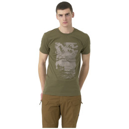 Koszulka męska Helikon-Tex T-Shirt (Adventure Is Out There) oliwkowy Olive Green