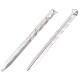 Śledzie do namiotu Easy Camp U-Steel Peg Ripple 24 cm