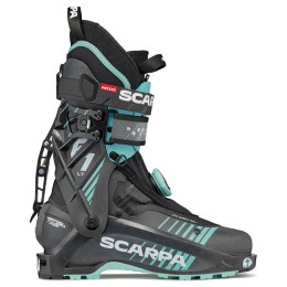 Buty skiturowe Scarpa F1 LT WMN szary/niebieski Carbon-Aqua