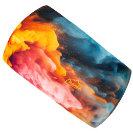Opaska dziecięca Drexiss Explosion Pastel niebieski/pomarańczowy