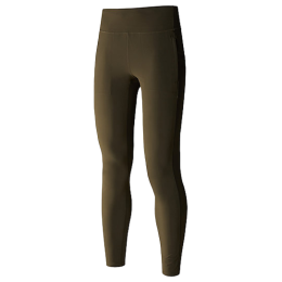 Damskie legginsy The North Face W Bridgeway Hybrid Tight zielony NEW TAUPE GREEN