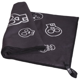 Ręcznik Zulu Light 85x150 cm lebky czarny