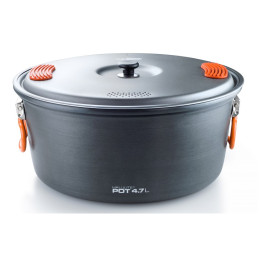 Kociołek GSI Outdoors Halulite Pot 4,7l szary Grey