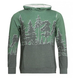 Męska bluza Chillaz Mellow zielony DarkBlueMelange