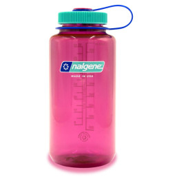 Butelka Nalgene Wide Mouth Sustain 1l różowy/zielony Electric Magenta Sustain/2020-2032