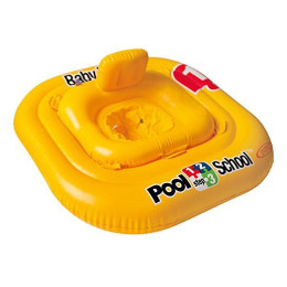 Kółko do pływania Intex Pool Deluxe Baby Float 56587EE żółty