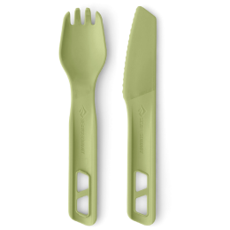 Sztućce Sea to Summit Horizon Cutlery Set - 2 Piece zielony Tarragon