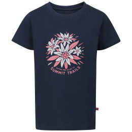 T-shirt dziecięcy Alpine Pro Dallo 3 Moonlit Ocean ciemnoniebieski MOONLIT OCEAN VARIANTA PA