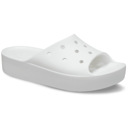 Kapcie damskie Crocs Platform slide biały White