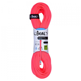 Lina wspinaczkowa Beal Gully 7,3 mm (60 m) Golden Dry pomarańczowy ORANGE