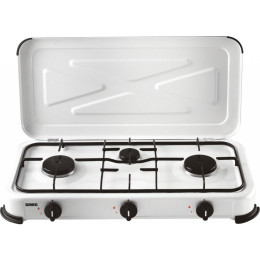 Kuchenka gazowa Gimeg Kuchenka gazowa z trzema palnikami biały