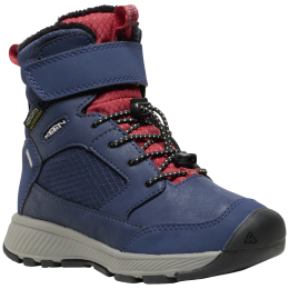 Dziecięce buty zimowe Keen Skua Winter Wp Children niebieski/pomarańczowy naval academy/garnet