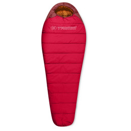 Śpiwór Trimm Polaris II 195 cm czerwony Red/DarkRed