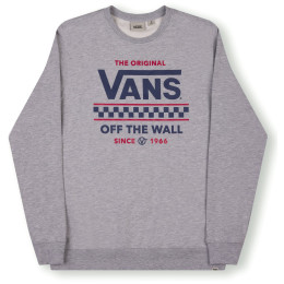 Męska bluza Vans Stackton Crew szary Grey Hthr