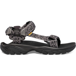Sandały męskie Teva Terra Fi 5 Universal szary/czarny WavyTrailBlack