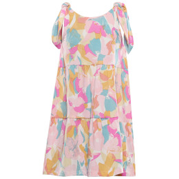 Sukienki dla dziewczynek Alpine Pro Areno Creme beżowy CREME VARIANTA PA