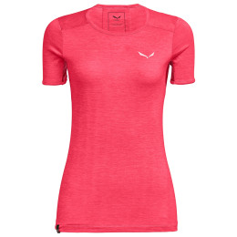 Koszulka damska Salewa Puez Graphic 2 Dry W S/S Tee różowy 1535 rouge red melange