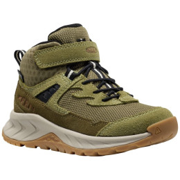 Buty dziecięce Keen Hightrail Mid Wp Children Dark Olive zielony dark olive/martini olive