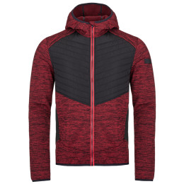 Męski sweter Loap Gaefred czerwony/czarny Ch Pepper | Black