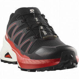 Buty męskie Salomon Speedcross Peak czarny Black / Asphalt / Fiery Red