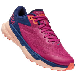 Damskie buty do biegania Hoka One One W Zinal fioletowy Festival Fuchsia / Bellwether Blue