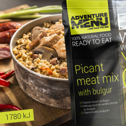 Gotowe jedzenie Adventure Menu Pikantny garnek z kaszą bulgur 400