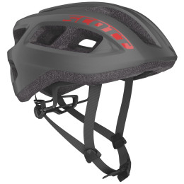 Kask rowerowy Scott Supra Road szary/czerwony dark grey/red
