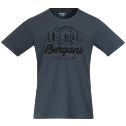 Koszulka męska Bergans Classic V2 Tee ciemnoniebieski Orion Blue