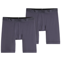 Męskie bokserki Puma Sport Microfiber Long Boxer 2P