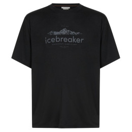 Męska koszulka Icebreaker Men M 150 Tech Lite SS Rlxd T ibHeritage czarny Black
