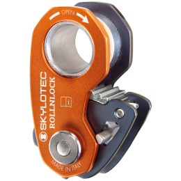 Bloczek z blokadą Skylotec RollNlock szary/pomarańczowy Anthracite/Orange
