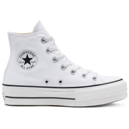 Buty damskie Converse Chuck Taylor All Star Lift Mid biały WHITE