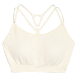 Sportowy biustonosz 4F Sport Bra F218 beżowy CREME