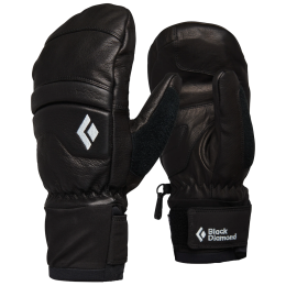 Rękawiczki damskie Black Diamond W Spark Mitts czarny Black-Black (9008)