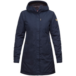 Płaszcz damski Fjällräven Kiruna Padded Parka W niebieski dark navy