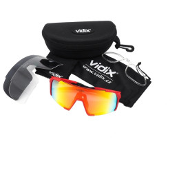 Okulary przeciwsłoneczne Vidix Vision 240105 fullset czerwony red