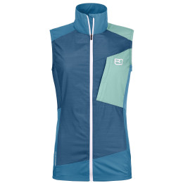 Kamizelka damska Ortovox Windbreaker Vest W niebieski Petrol Blue