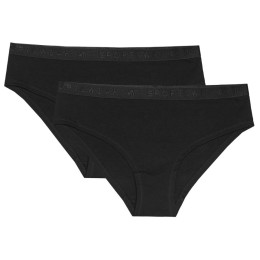 Majtki damskie 4F Panties F017 (2Pack) czarny Black