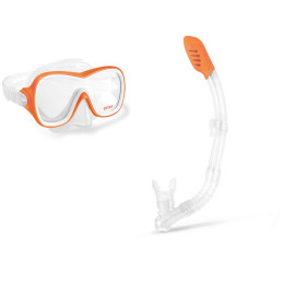 Zestaw do nurkowania Intex Wave Rider Swim Set 55647 pomarańczowy