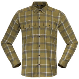 Koszula męska Bergans Tovdal Shirt zielony Olive Green/Dark Green Mud Check