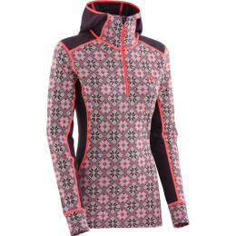 Damska koszulka Kari Traa Rose Hood różowy Mauve