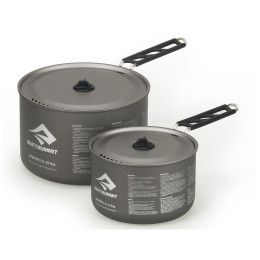Zestaw garnków Sea to Summit Alpha Pot Set 2.0 zarys Grey
